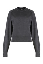 Load image into Gallery viewer, Sweater with round neck Brode in merino wool

