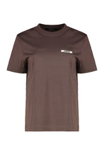Load image into Gallery viewer, Gros Grain Cotton crew-neck T-shirt
