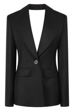 Load image into Gallery viewer, Single-breasted one button jacket
