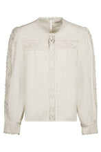 Load image into Gallery viewer, Linen-cotton blend blouse
