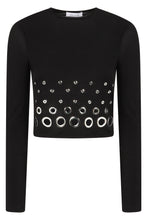 Load image into Gallery viewer, Long sleeve crop top
