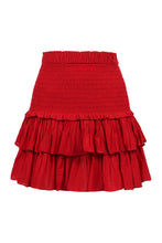 Load image into Gallery viewer, Ruffled mini skirt
