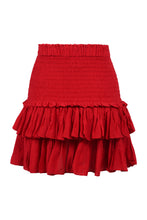 Load image into Gallery viewer, Ruffled mini skirt
