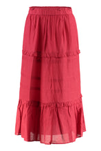 Load image into Gallery viewer, Diya cotton midi skirt
