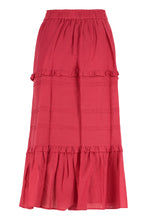 Load image into Gallery viewer, Diya cotton midi skirt
