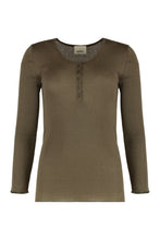 Load image into Gallery viewer, Lamylic t-shirt long sleeve cotton t-shirt
