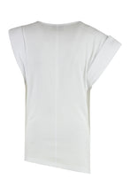 Load image into Gallery viewer, Maisan Draped cotton t-shirt
