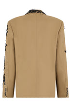 Load image into Gallery viewer, Double-breasted jacket with embroidery
