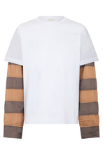 Load image into Gallery viewer, T-shirt with Contrast Sleeves

