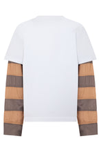 Load image into Gallery viewer, T-shirt with Contrast Sleeves
