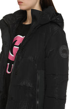 Load image into Gallery viewer, Byward long hooded down jacket - Black Label
