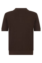 Load image into Gallery viewer, Ribbed knit polo
