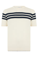 Load image into Gallery viewer, T-shirt with striped pattern
