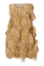 Load image into Gallery viewer, Mini dress with feathers
