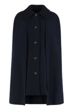 Load image into Gallery viewer, Coat with a cape in wool
