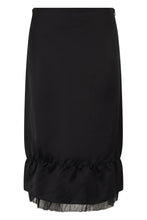 Load image into Gallery viewer, Silk ruffle skirt
