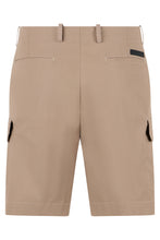 Load image into Gallery viewer, Cotton elastic cargo bermuda
