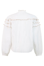Load image into Gallery viewer, Blouse with frills
