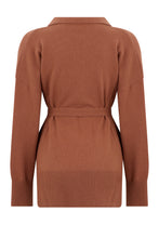 Load image into Gallery viewer, Merino wool polo sweater
