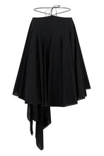 Load image into Gallery viewer, Short dress with ruffles in cotton blend

