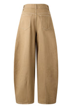 Load image into Gallery viewer, Loose-fitting pants in cotton blend
