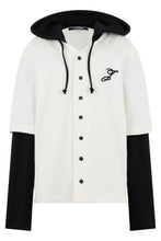 Load image into Gallery viewer, Hooded sweatshirt Letro button
