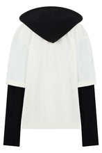 Load image into Gallery viewer, Hooded sweatshirt Letro button
