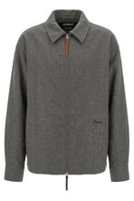 Load image into Gallery viewer, Wool shirt with zipper
