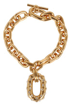 Load image into Gallery viewer, Golden metal necklace
