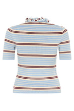 Load image into Gallery viewer, Ribbed T-Shirt with chain
