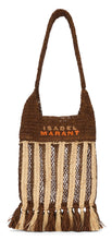 Load image into Gallery viewer, Raffia tote bag with fringes
