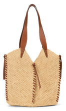 Load image into Gallery viewer, Elegant versatile straw shoulder bag
