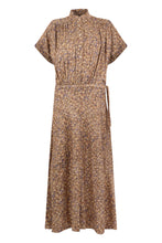 Load image into Gallery viewer, Long dress in mixed viscose and silk

