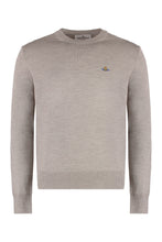 Load image into Gallery viewer, Virgin wool crew-neck pullover
