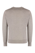 Load image into Gallery viewer, Virgin wool crew-neck pullover
