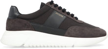Load image into Gallery viewer, Genesis Vintage Runner leather and fabric low-top sneakers
