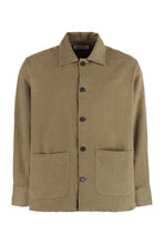 Load image into Gallery viewer, Travail front buttons cotton shirt

