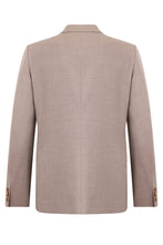 Load image into Gallery viewer, Single-breasted blazer in a wool and linen blend
