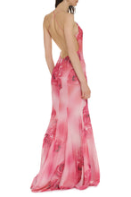 Load image into Gallery viewer, Printed silk long dress
