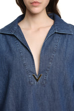Load image into Gallery viewer, Denim Kaftano dress

