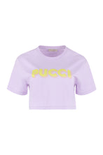 Load image into Gallery viewer, Logo detail cropped t-shirt
