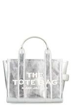 Load image into Gallery viewer, The small metallic leather tote bag
