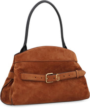 Load image into Gallery viewer, La traduzione del testo "The Suede Dakota Satchel" dall'inglese (EN) all'italiano (IT) è: "La borsa Dakota in camoscio".
