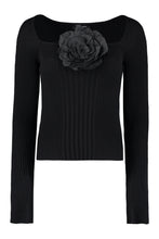 Load image into Gallery viewer, Long sleeve crew-neck sweater
