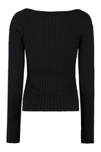 Load image into Gallery viewer, Long sleeve crew-neck sweater
