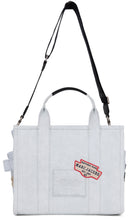 Load image into Gallery viewer, Tote bag The Camp Patchwork medium in denim
