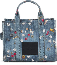 Load image into Gallery viewer, Small cotton Tote Trompe bag
