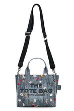 Load image into Gallery viewer, The canvas bag trompe l'oeil with trinket
