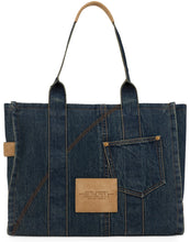 Load image into Gallery viewer, Jeans pocket tote bag
