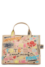 Load image into Gallery viewer, Medium tote bag Punk Scribble
